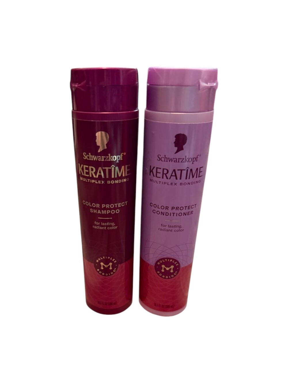 Schwarzkopf Keratime Multiplex Bonding Color Protect Shampoo Conditioner Set